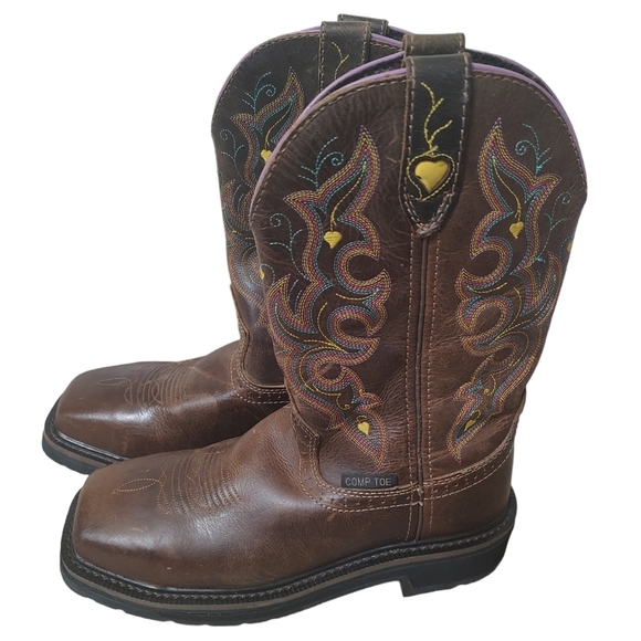 Justin comp work boot - Picture 1 of 6